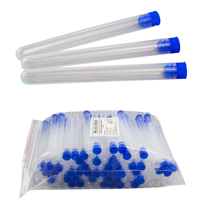 Пробирка 20 мл цилиндрическая, 16x150 мм, с пробкой, п/п, 100шт/уп 11005725