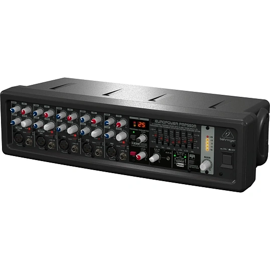 Микшер-усилитель Behringer PMP550M, 500Вт-4Ом, процессор KLARK TEKNIK