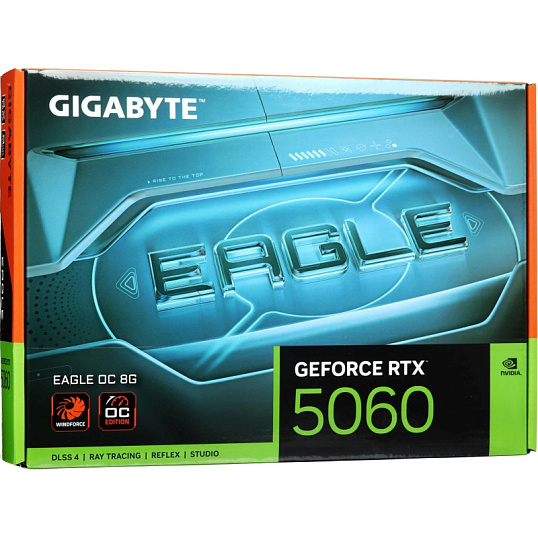 Видеокарта GIGABYTE RTX5060 EAGLE OC 8GB, DPx3(GV-N5060EAGLE OC-8GD)