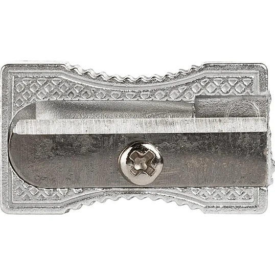 Точилка металлическая клиновидная Attache Economy, одно отверстие1