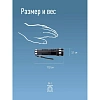 Фонарь ручной КОСМОС KOS108B 1ВтLED/3xAAА/корпус алюминий/ремешок ручной