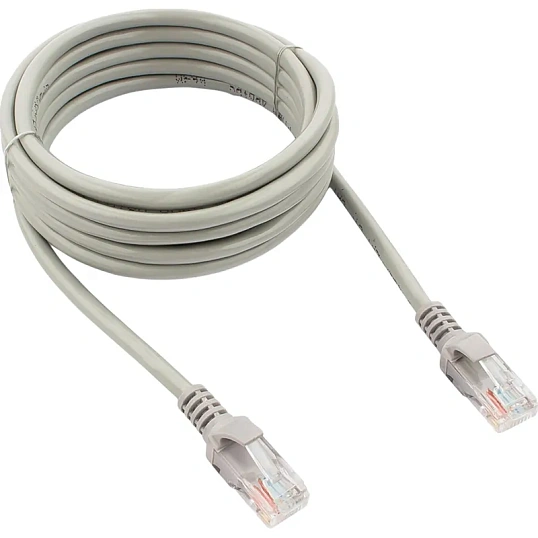Патч-корд UTP Cablexpert PP10-3M кат.5e, 3м, литой, (серый)