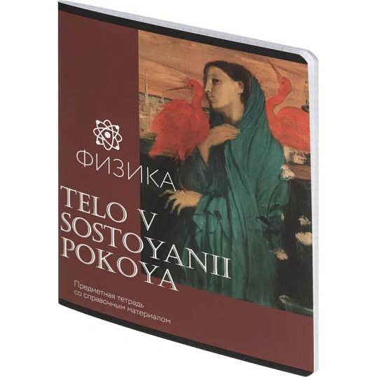 Тетрадь предметная Комус Класс Искусство, 48 л., А5, клетка, ФИЗИКА