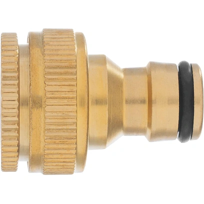 Адаптер для шланга латунный, 1/2-3/4 внутренняя резьба Palisad 65820