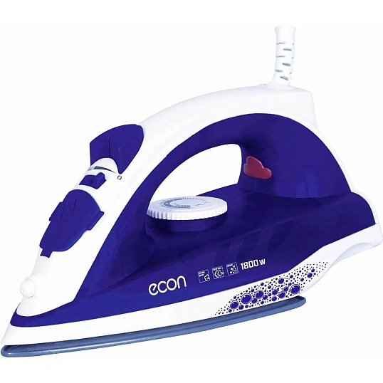 Утюг Econ econ ECO-BI1801, 1800Вт,паровой электрический