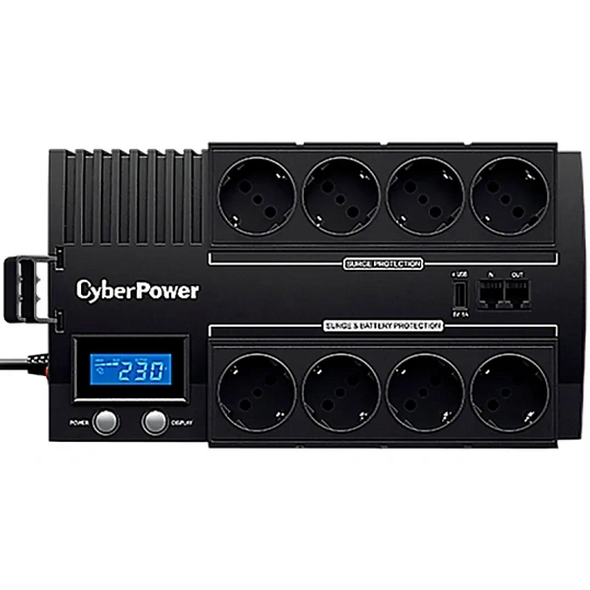 ИБП CyberPower Line-Interactive BR1000ELCD 1000VA/600W USB (4+4 EURO)