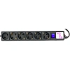 Сетевой фильтр Power Cube 6р/3м, 16А/3,5кВт,3x1,0, черн(SPG6-B3M)