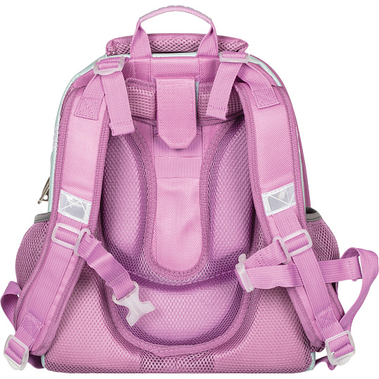 Ранец Basic Волшебный Единорог, 2 отд., эргоном. спинка     