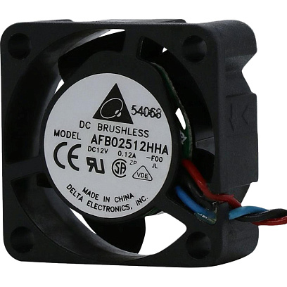 Вентилятор Delta Electronics AFB02512HHA  12V 0.96W 0.12А 3pin 4шт/уп