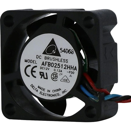 Вентилятор Delta Electronics AFB02512HHA  12V 0.96W 0.12А 3pin 4шт/уп