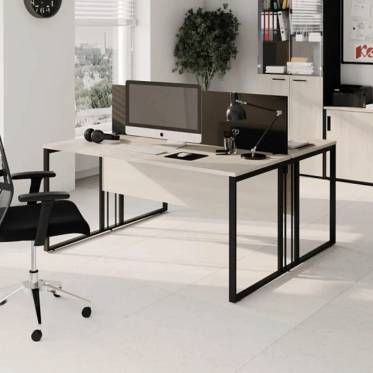 Рабочая станция К-Loft 241S004 2раб.места Ш1180 дуб скандин