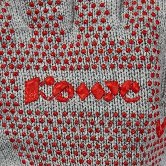 Перчатки защитные КОМУС зимние акриловые с ПВХ покрытием цв.серый