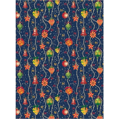 Бумага упаковочная для сувенирной продукции  80 г/м2 / 100х70 арт.95232