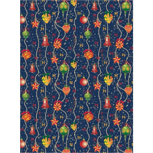 Бумага упаковочная для сувенирной продукции  80 г/м2 / 100х70 арт.95232