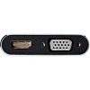 Кабель USB3.1 TypeCm - HDMI+USB3.0+PD+VGA Alum Grey 4K, Telecom <TUC055