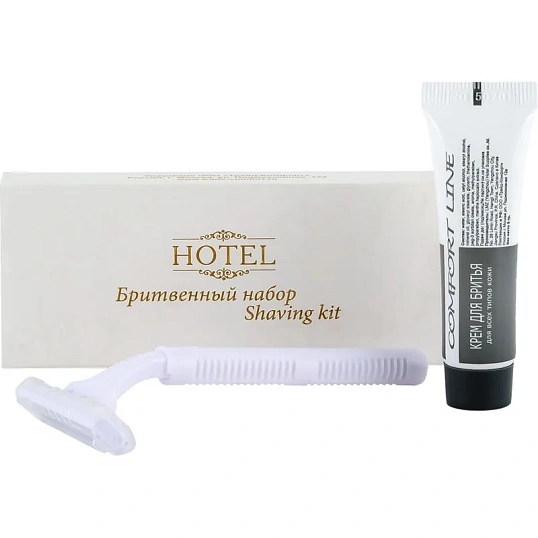 Набор бритвенный HOTEL Бритвенный набор,картон,200шт.