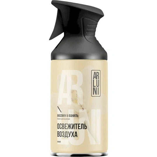 Освежитель воздуха Arluni жасмин, ваниль, аэрозольный с триггером 250мл