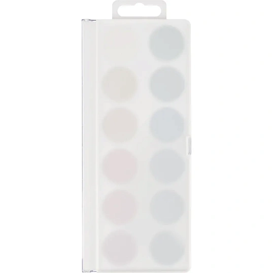 Краски акварельн. Луч Zoo(Мини) 12цв пласт уп б/кисти