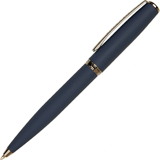 Ручка шариковая  SIDNEY 0.7мм,син,корп.син, футляр черный,20-0361/09