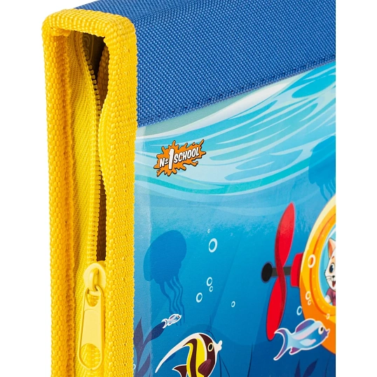 Папка для труда Шустрики, А4,резинки,ткань/ламин.,340х235х30,ПТ-Р4