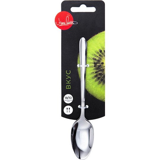 Ложка чайная Home Queen Вкус 2шт/уп, 14,7 см /48/12