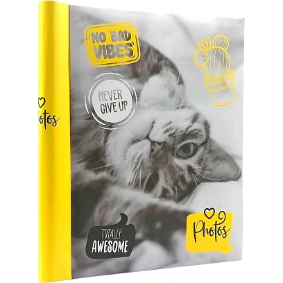 Фотоальбом 10 магнит.листов 23х28см,спираль fluffy pets Мяу FA 10М.005-2