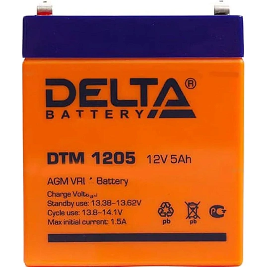 Батарея для ИБП Delta DTM 1205 (12V/5Ah)_D_K
