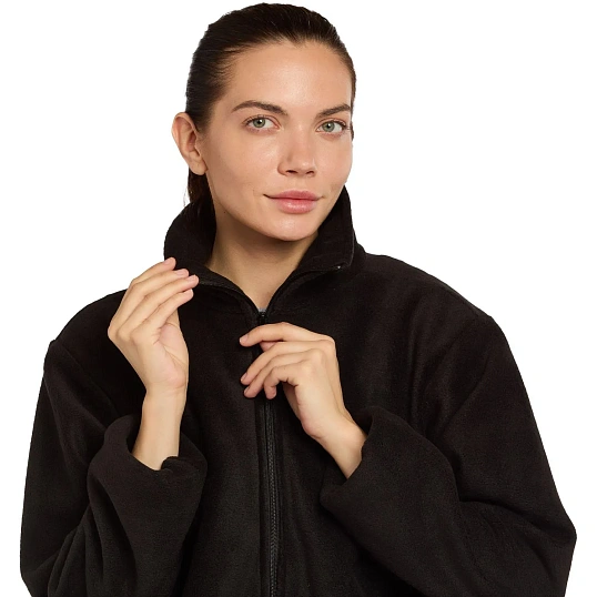 Толстовка флис цв. черный (260гр.) р. 52-54/170-176