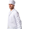 Халат антистатич. муж. М-105У укороч/белый,тип D,Москвичка, 96-100/182-188
