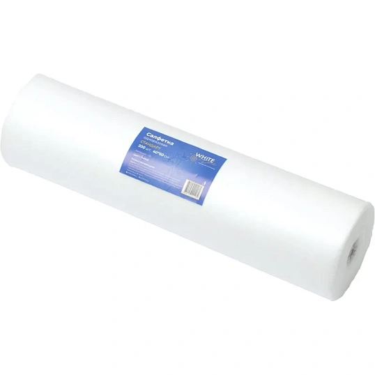 Салфетка в рулоне 40х60, белый (200шт/упак), SS Стандарт, 10494(1169)