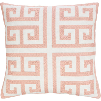 Наволочка декор. Luscan 45х45, 2шт/уп, геометрия розовый