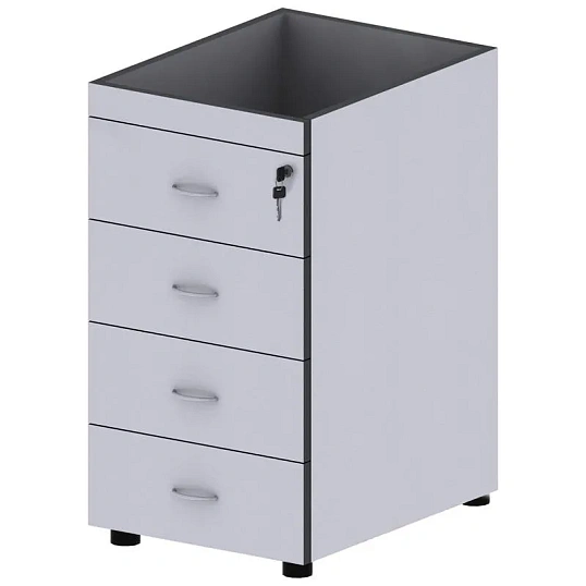 Тумба MS_Агат приставная АСС-22 серый