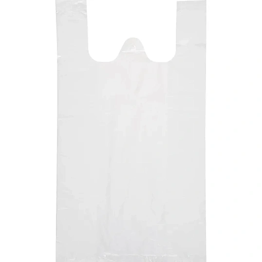 Пакет-майка 38+20х68 15 мкм, 100 шт/уп, белый S