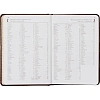 Ежедневник недатированный коричнев,А5,145х205,136л,Sidney NEBRASKA 3-128/03