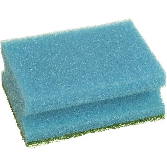 Губки для посуды Luscan Professional 90х70х38 мм 5 шт/уп