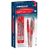 Ручка гелевая неавтомат. Pensan SOFT GEL шарик 0,5мм, красная