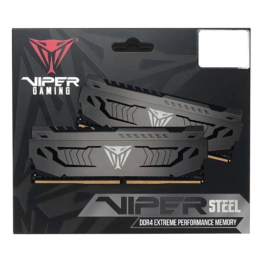 Модуль памяти Patriot Viper STEEL 16GB 3200MHz CL16 UDIMM(PVS416G320C6)