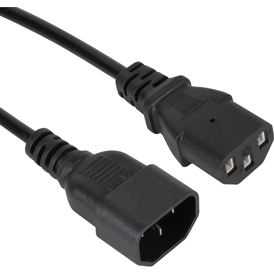 Кабель монитор - комп 1.8 м 220V (UPS -> устр) 3Gx0.5mm, iOpen  ACE001-1.8M