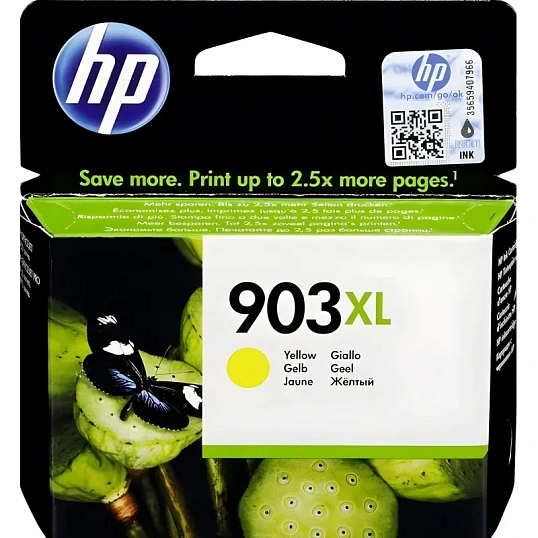 Картридж струйный HP 903XL T6M11AE жел. пов.емк. для OJ Pro 6960/6970