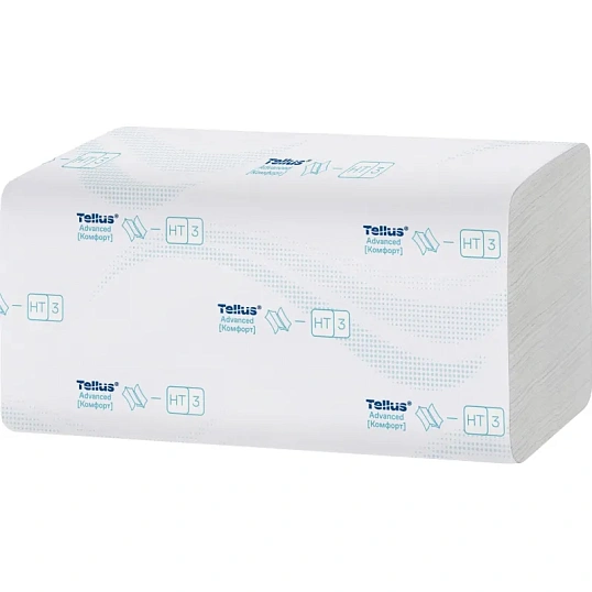 Полотенца бумажные д/дрТорк/TellusН3КомфортZZ2сл.200л20шт/уп290184Синглфолд