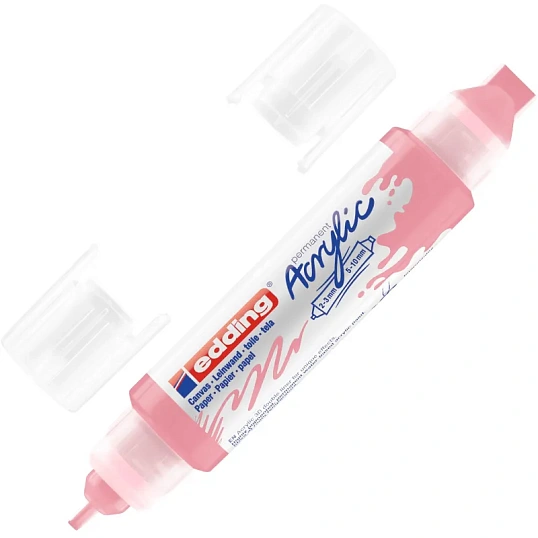 Маркер акриловый двусторон.3D Edding5400/935.Розовато-лилов./Classymauve