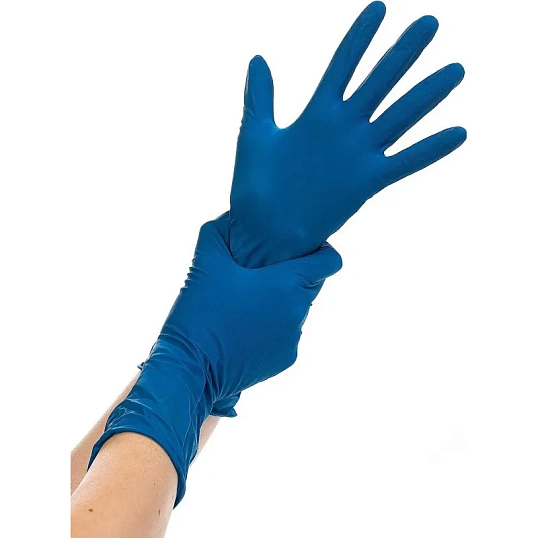 Перчатки латексные н/с, н/о UNICARE р.L (25пар/уп),ПС