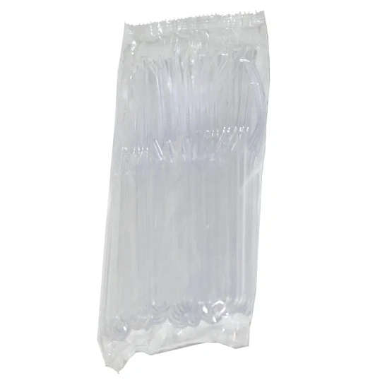 Нож одноразовый прозрачный, 18 см, ПС 2000шт./кор