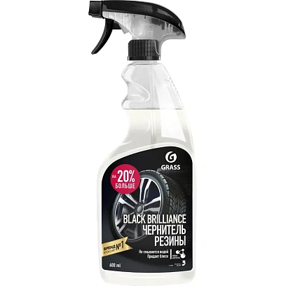Профхим авто чернитель/блеск резины силик Grass/Black Brilliance, 0,6л_т/р