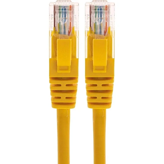 Патч-корд REXANT (02-0105-2) U/UTP, CAT 5e, 26AWG, LSZH, желтый, 2м