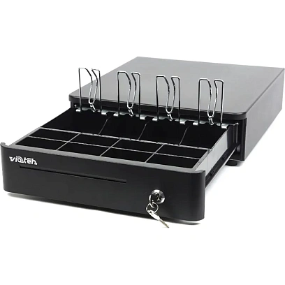 Денежный ящик VIOTEH HVC-10 универсальный (ККМ Атол),черный(330x355x90,4/8)