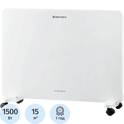 Конвектор BigTech WBC002 WBC002 1500E-X  (1500 Вт,с терморегулятором)