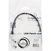 Патч-корд UTP Cablexpert кат.5e PP12-0.25M/BK, 0.25м, чёрный