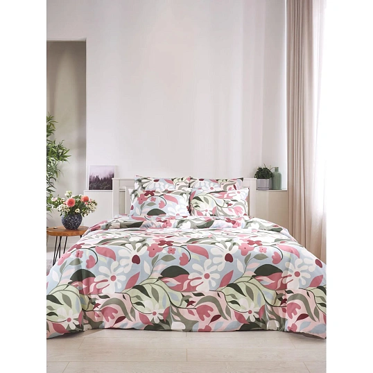 Постельное белье 2сп Макси  Бязь  (нав.50х70-2шт),Korskovall