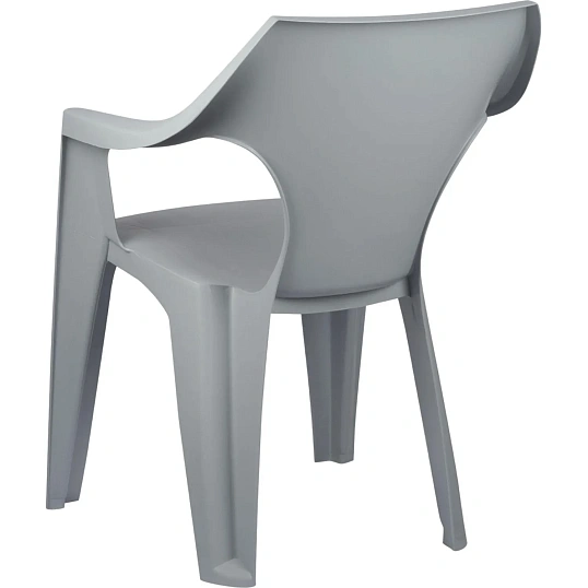 Кресло PR_Decorona DeForma 550x535x785 мм дымчатый кварц